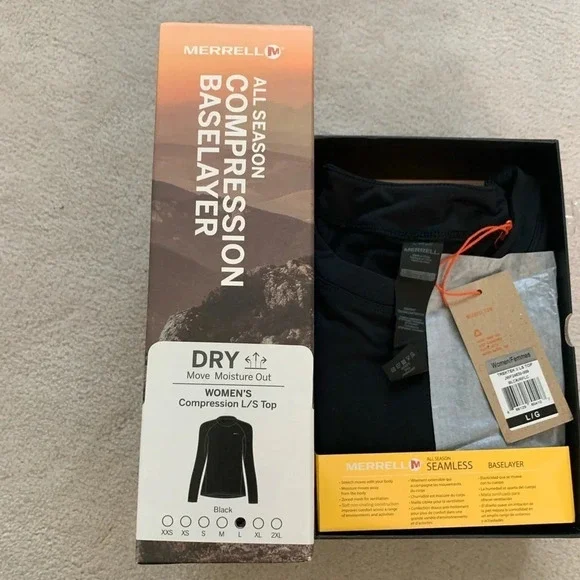 Merrell Trektek II Base Layer Top, L - Picture 7 of 16